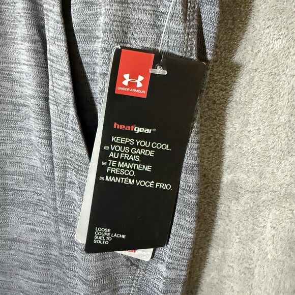 NWT Under Armour Women's Tech Capris 3/4 Pants XL Gray Athletic Gym New MSRP$40 - Picture 4 of 10